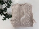 Gilet "Chérie" sabbia