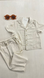 Set "Brezza" – Coordinato Unisex in Puro Lino
