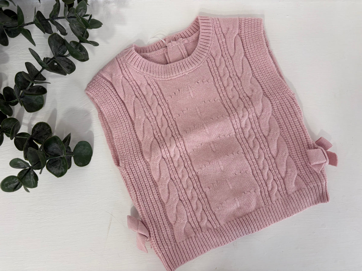 Gilet "Chérie" sabbia