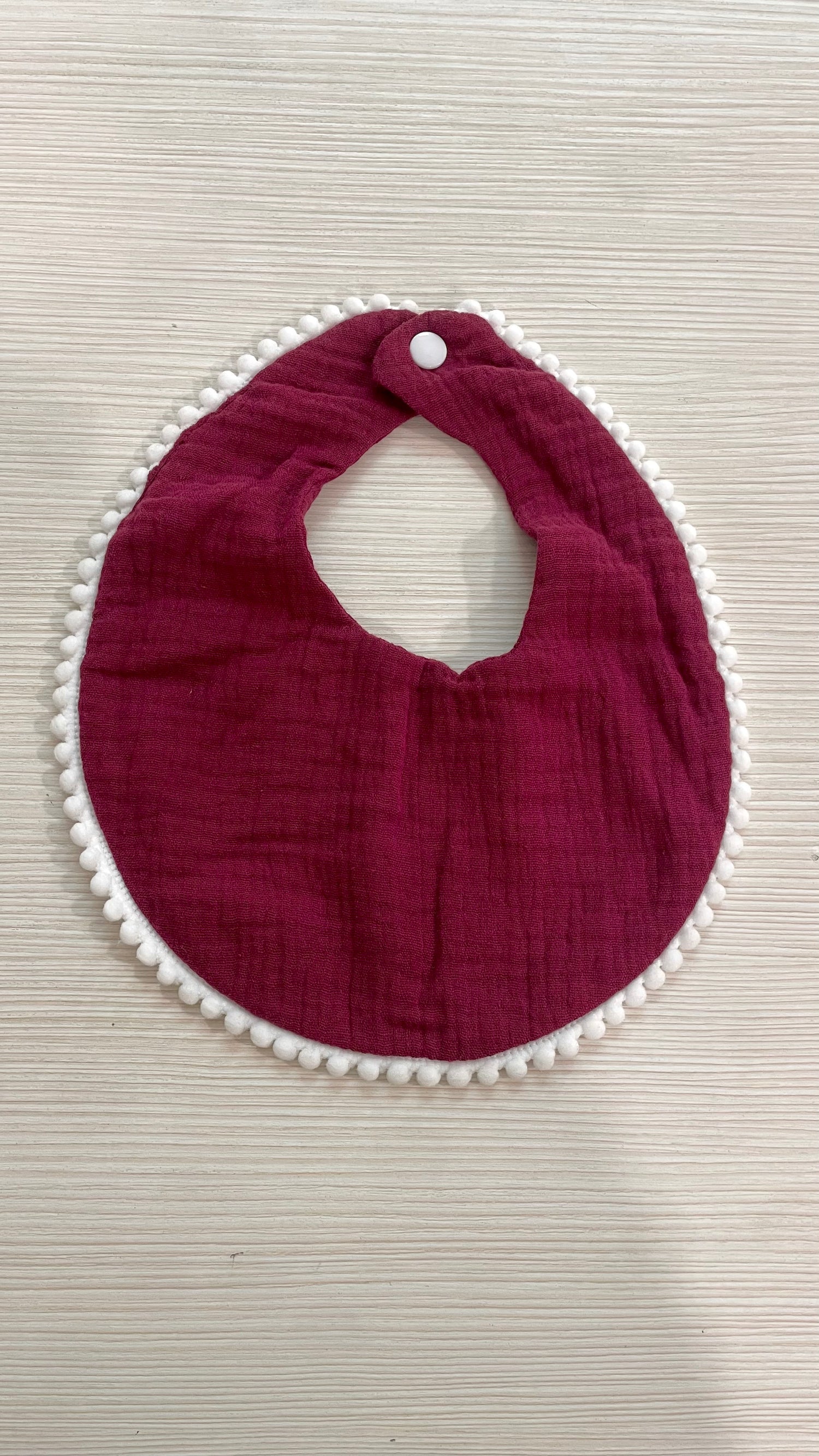 Bavetta bordeaux personalizzata