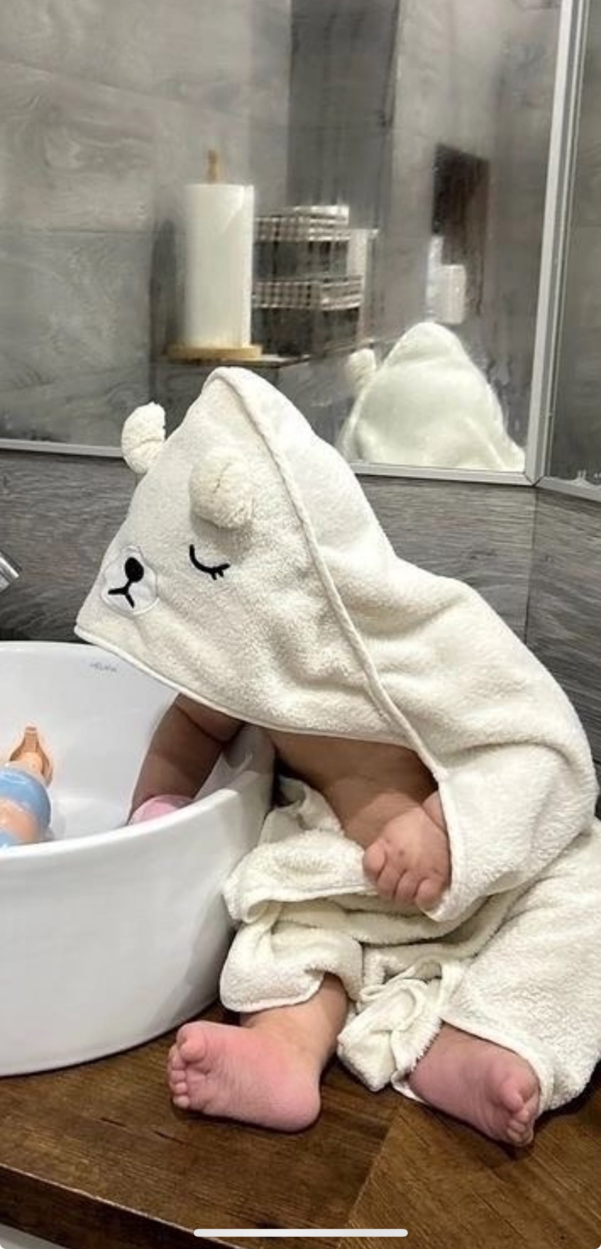 Triangolo bagnetto alpaca