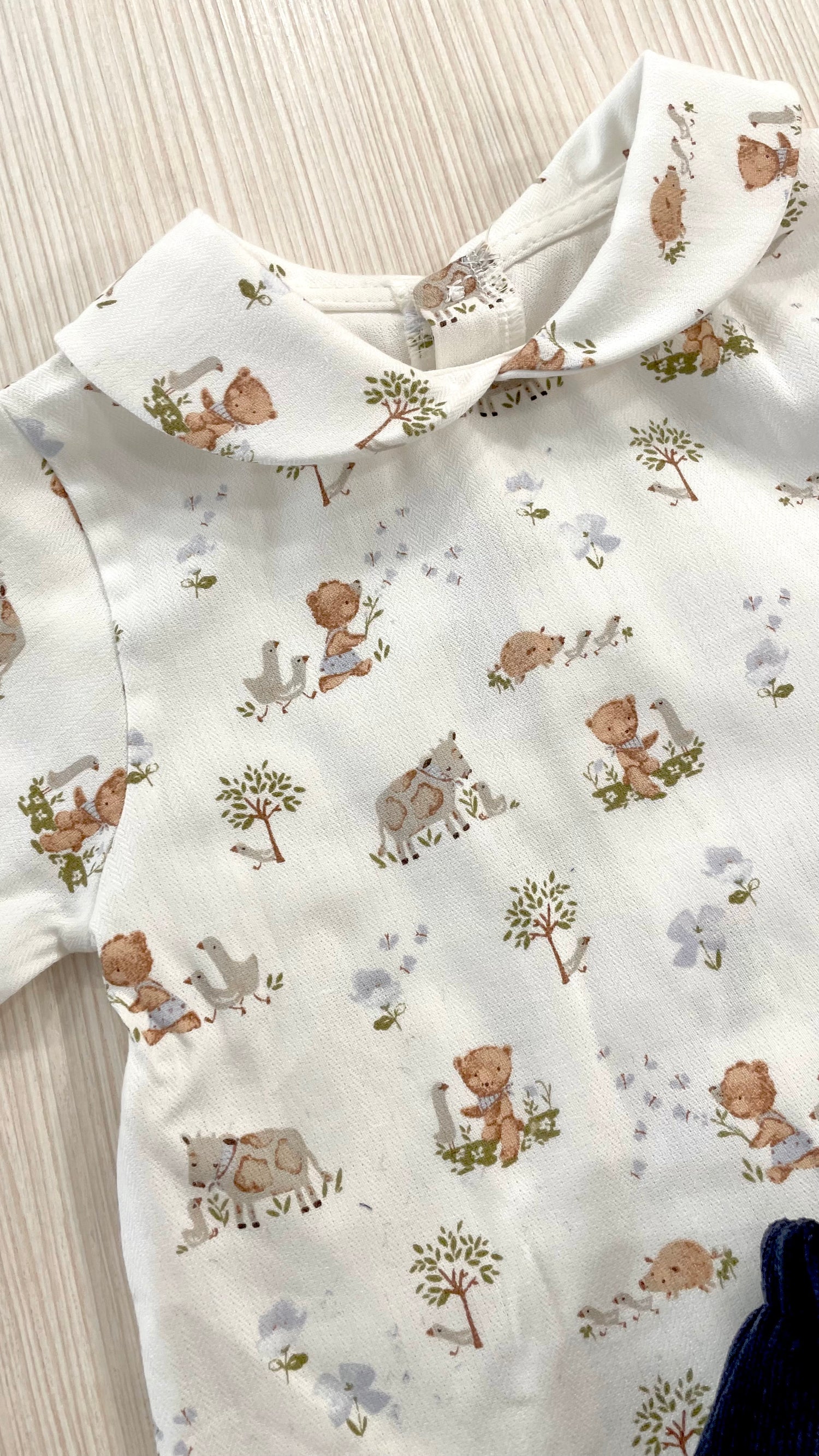 Coordinato fantasia di bosco