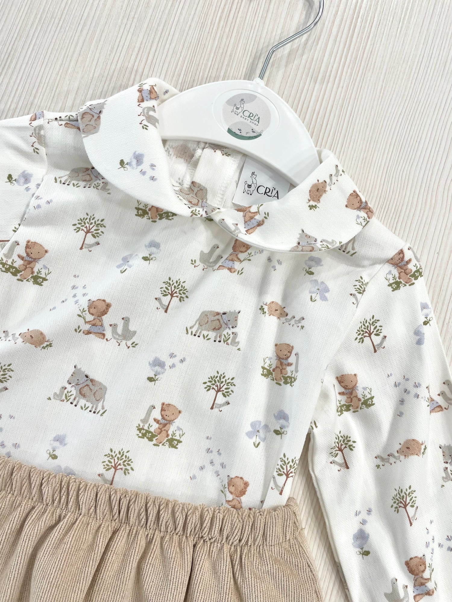 Coordinato fantasy bosco