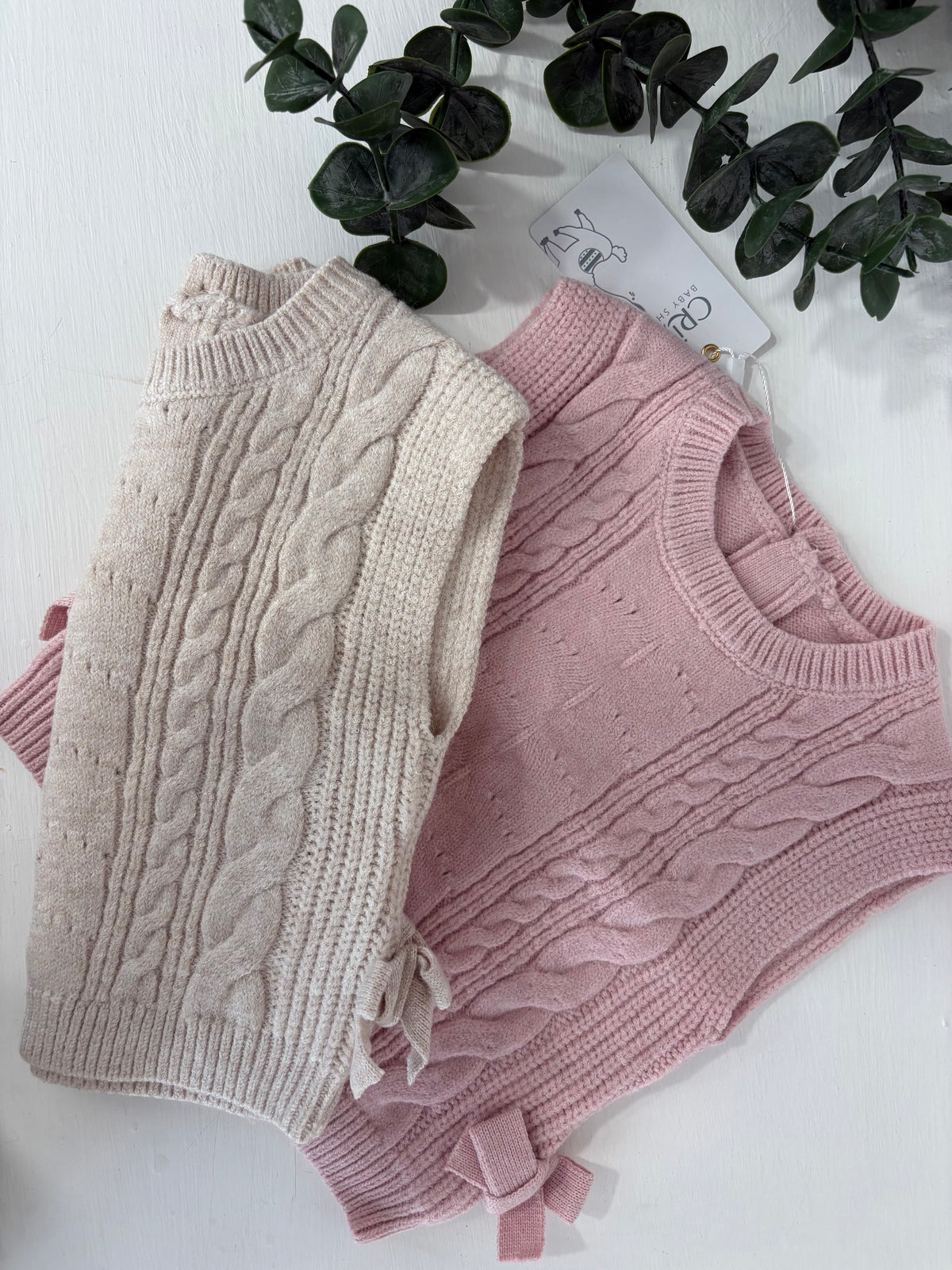 Gilet "Chérie" sabbia
