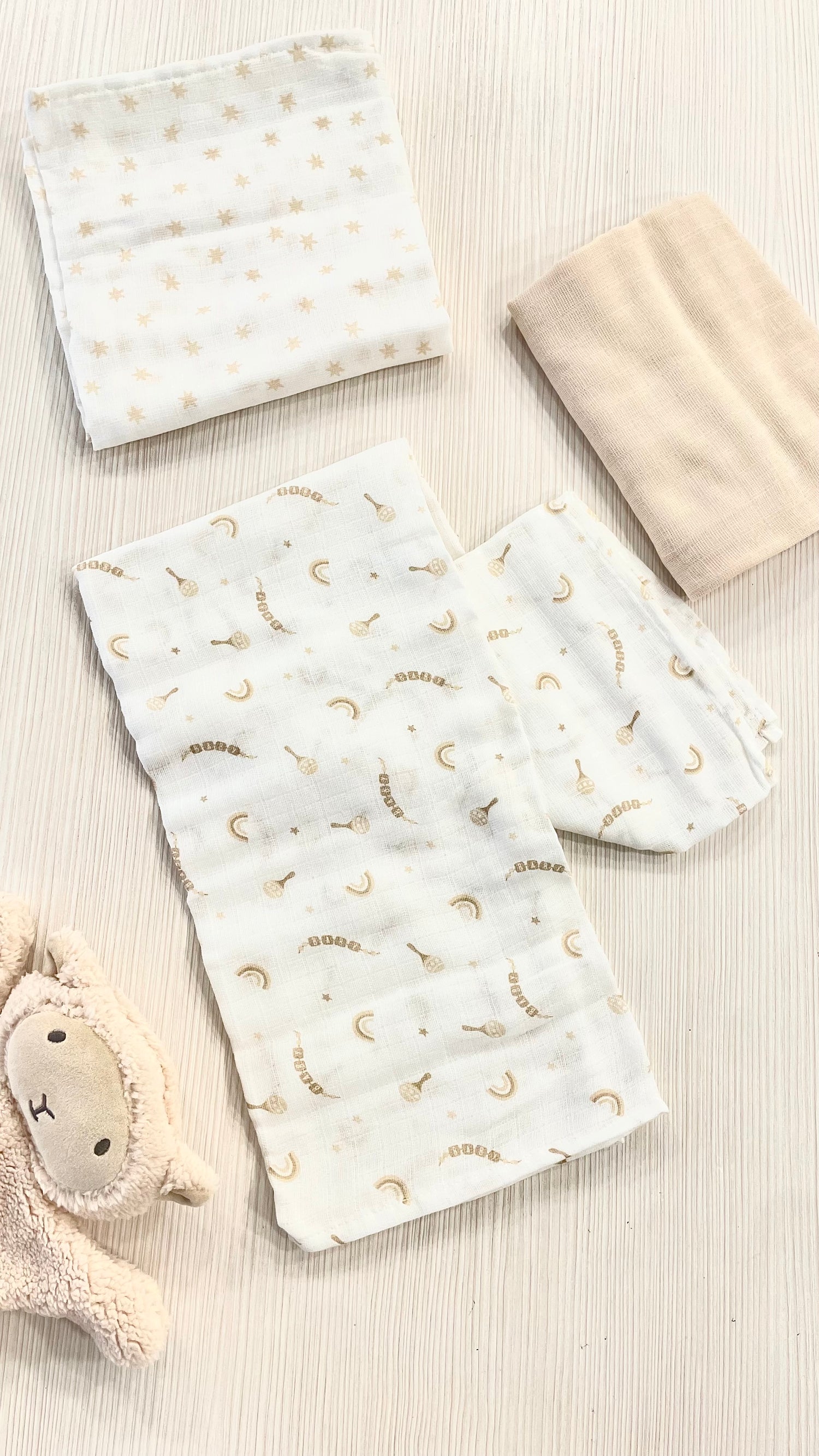 Mussola in cotone 100%organico