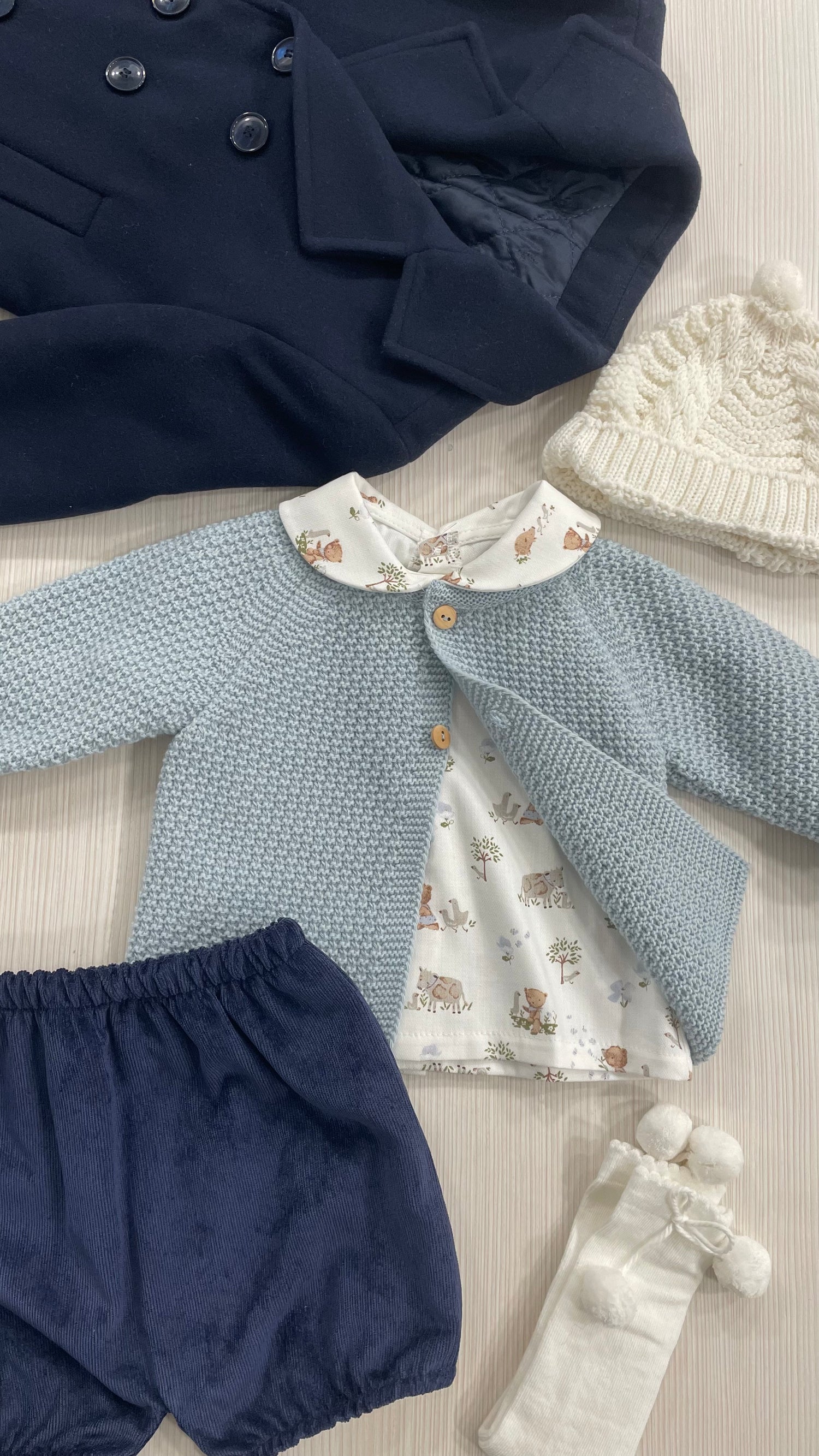 Coordinato fantasia di bosco