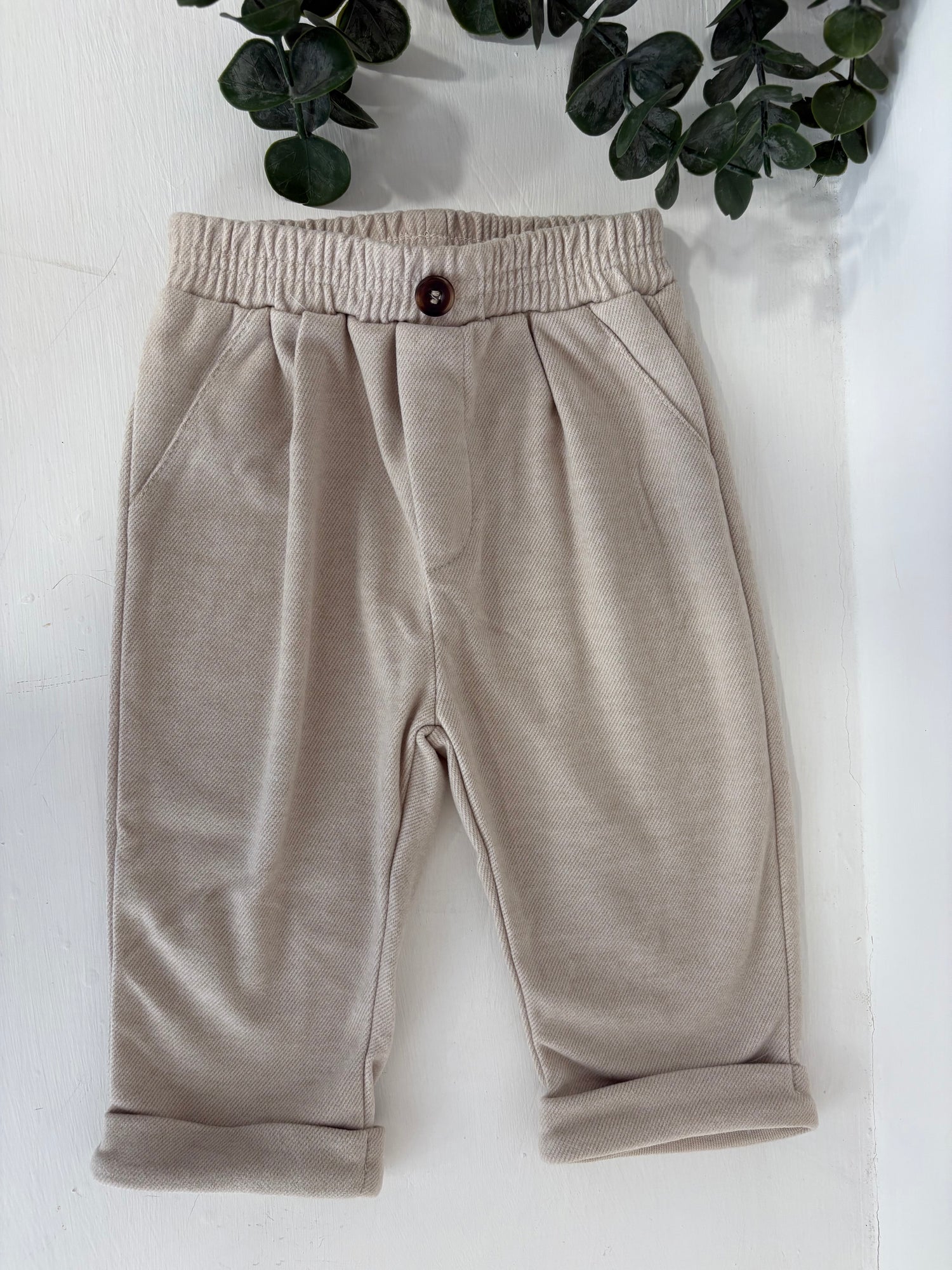 Pantaloni in Maglia / Twill